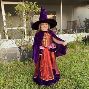 Pottery Barn witch costume girls